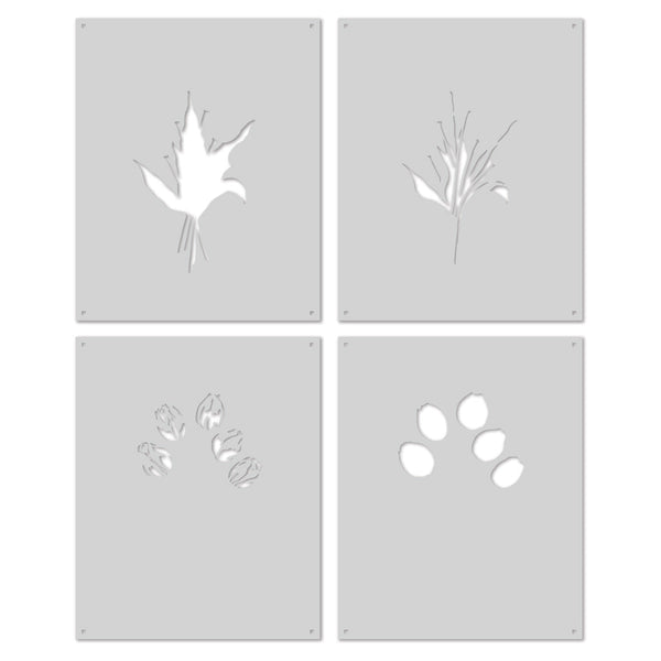 Color Layering Tulip Bouquet Stencils