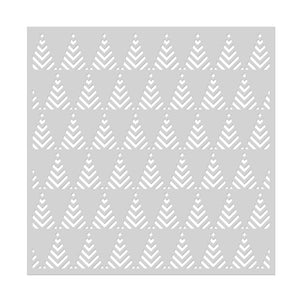 ZigZag Trees Stencil