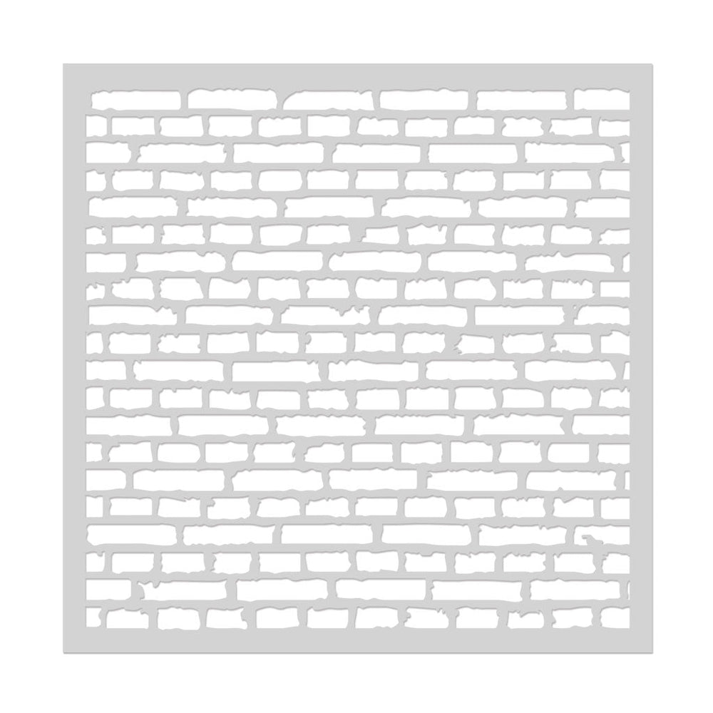 Brick Wall Stencil