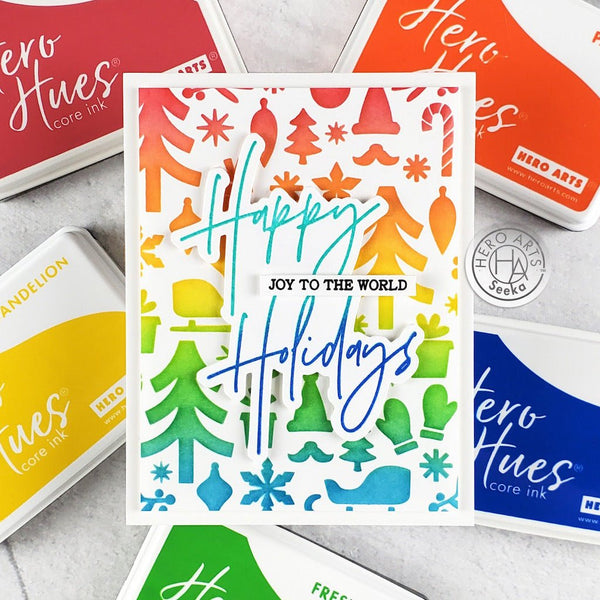 Holiday Pattern Stencil