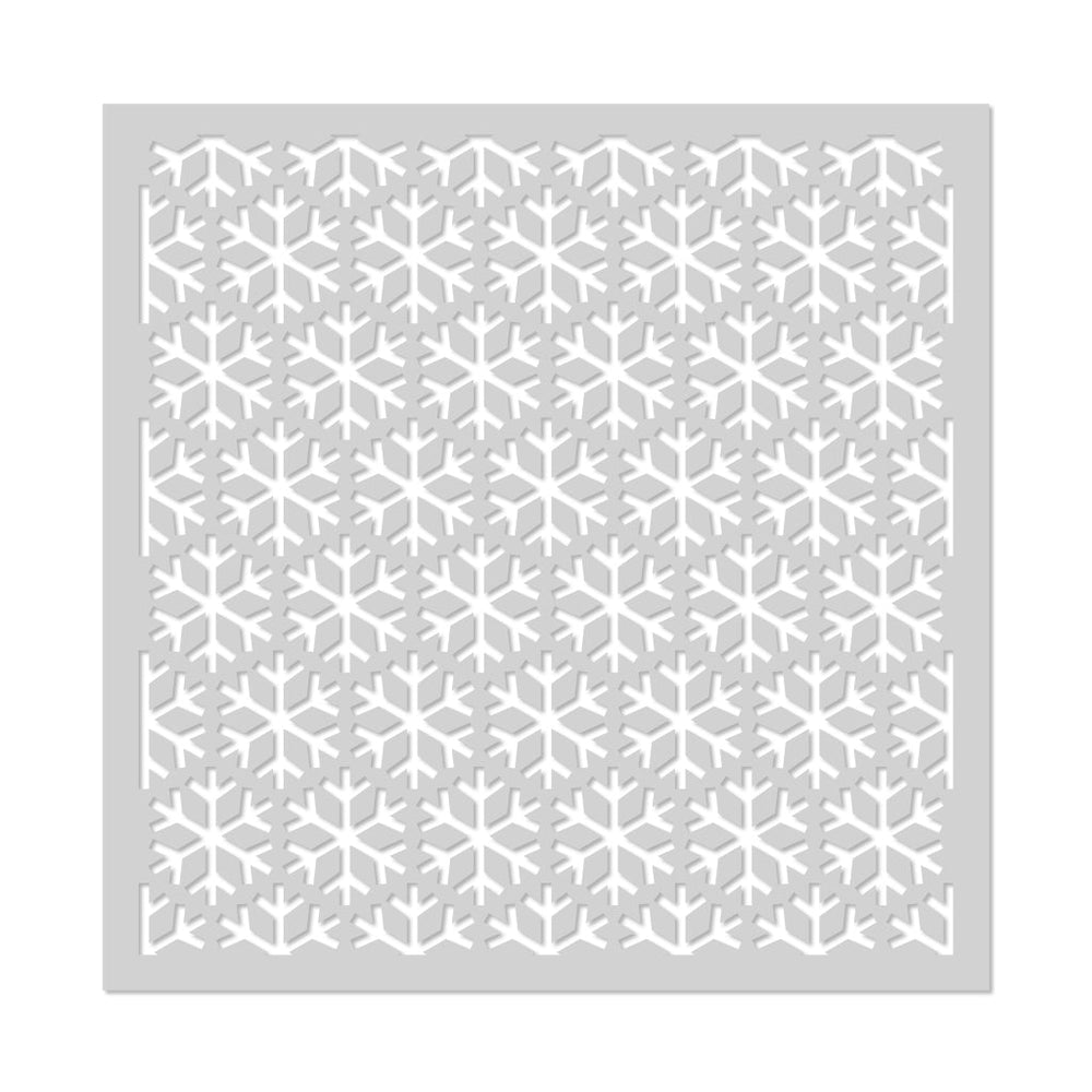 Snowflake Pattern Stencil