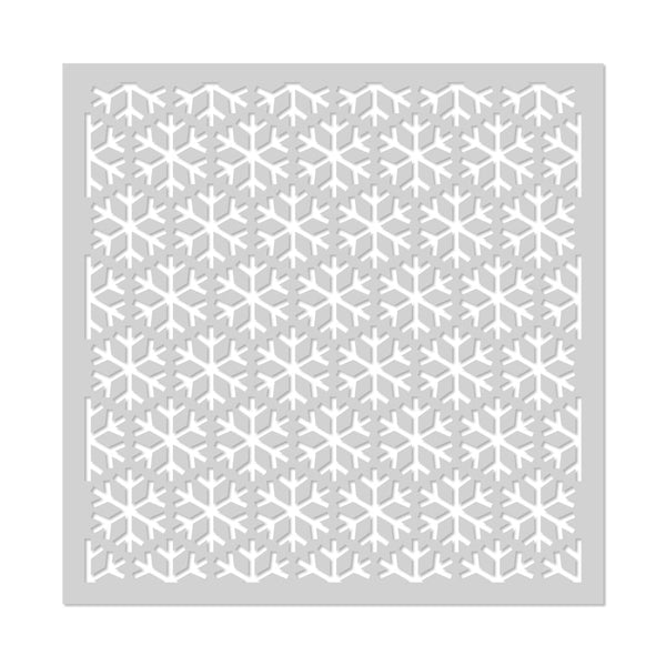 Snowflake Pattern Stencil