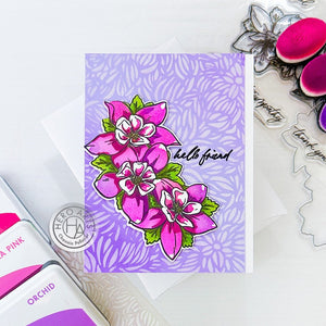 Petal Burst Stencil