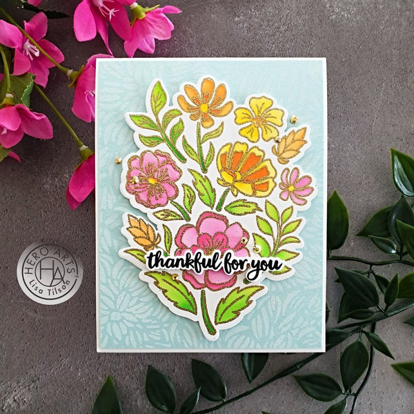 Petal Burst Stencil