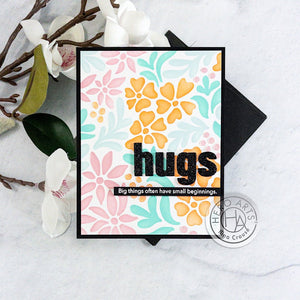 Color Layering Summer Blooms Stencils