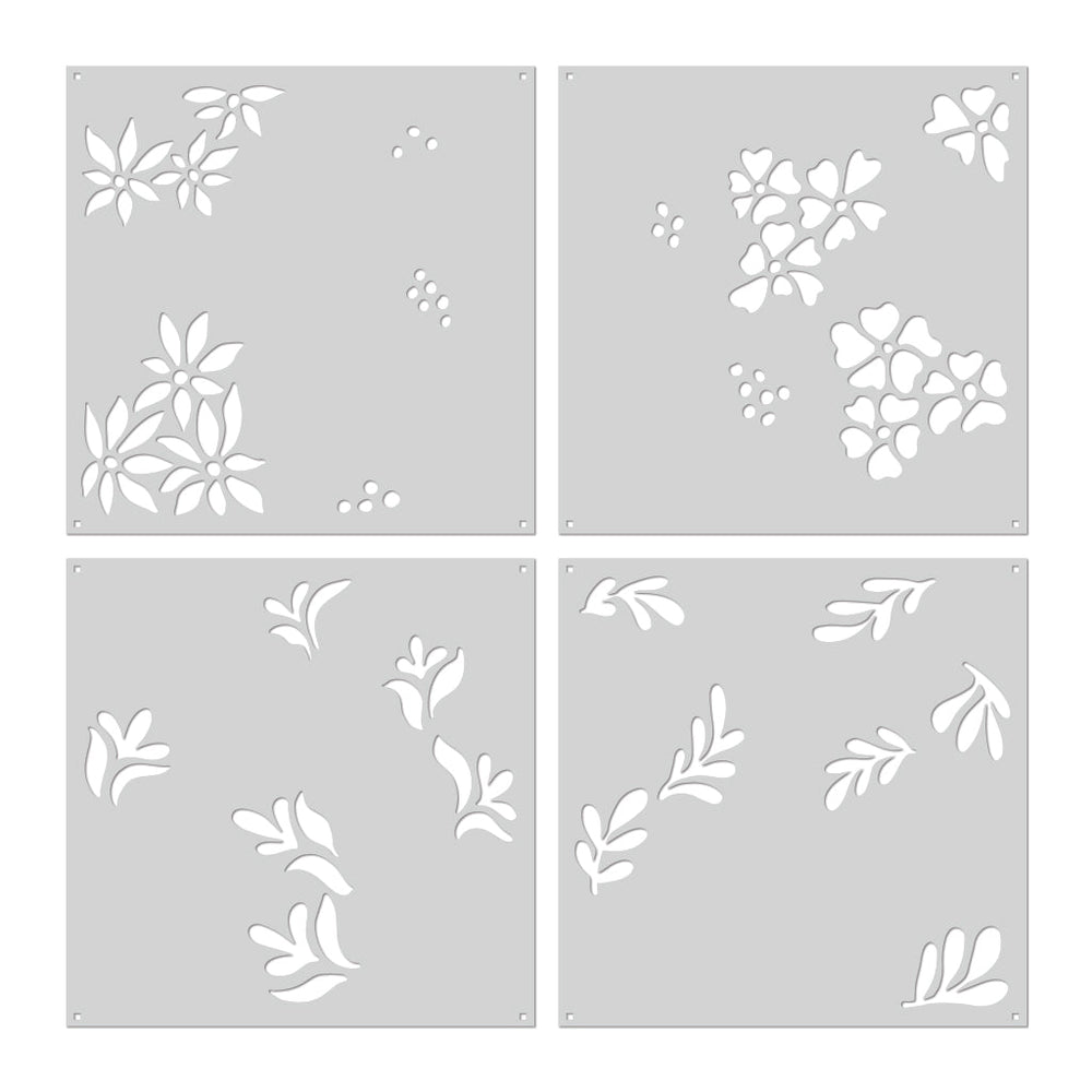 Color Layering Summer Blooms Stencils