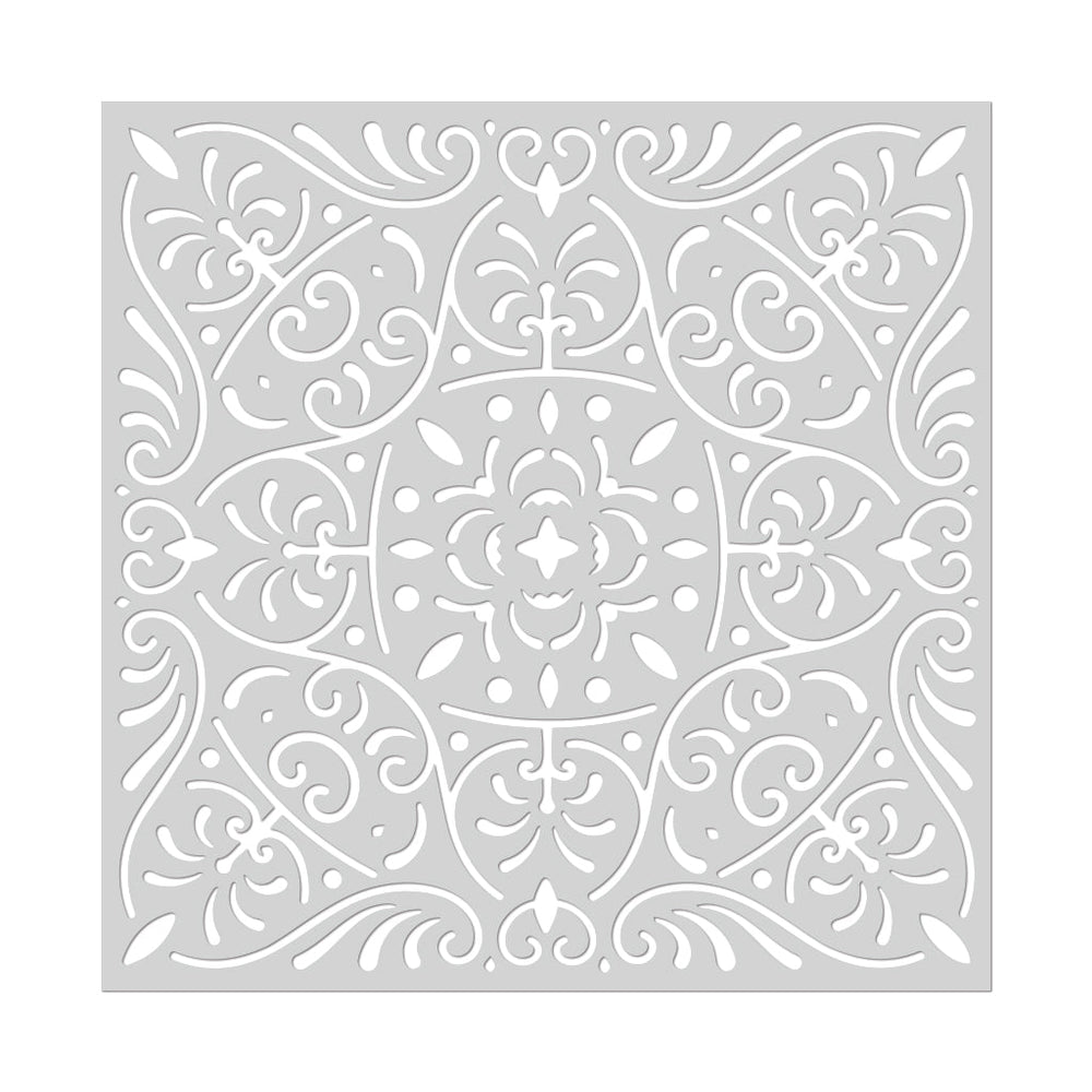 Ornate Flourish Stencil