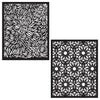 Floral Patterns Stencil Pair