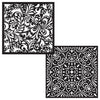 Ornate Patterns Stencil Pair