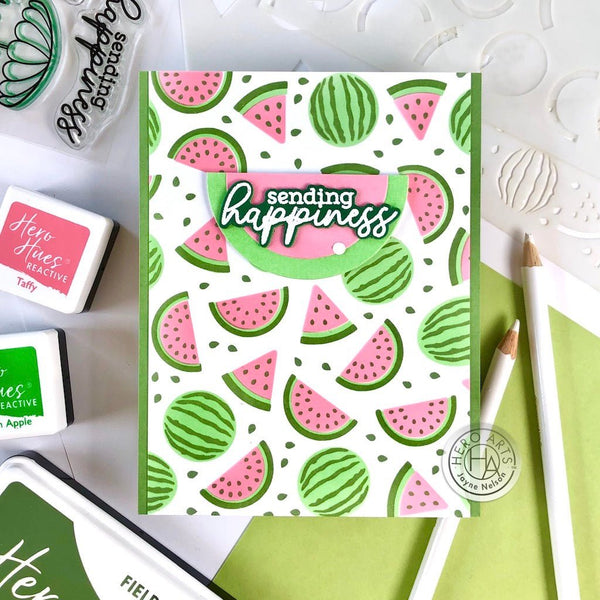 Color Layering Watermelon Stencils