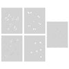 Color Layering Christmas Foliage Stencils