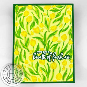 Color Layering Tulip Pattern Stencils