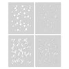 Color Layering Tulip Pattern Stencils