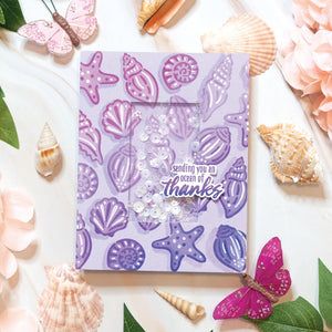 Color Layering Seashells Stencils