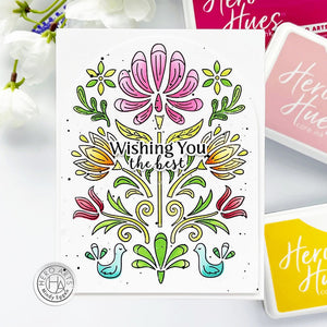 Color Layering Folk Art Stencils