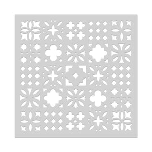 Decorative Tile Pattern Stencil