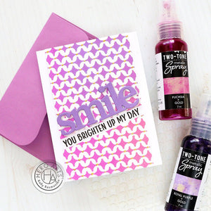 Sparkle Weave Stencil