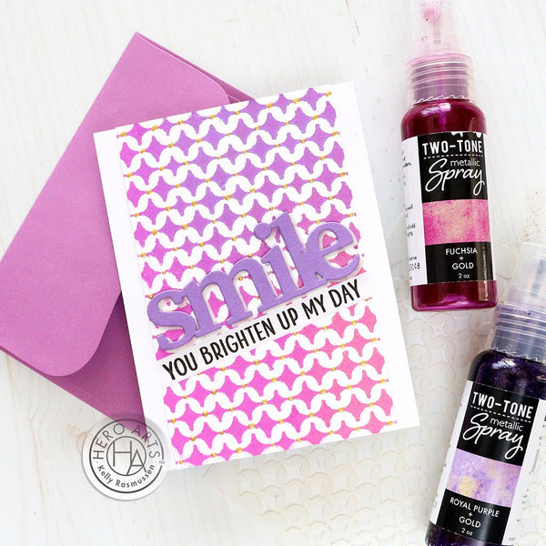 Sparkle Weave Stencil