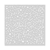 Dancing Lines Stencil