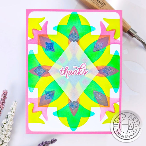 Color Layering Tile Stencils