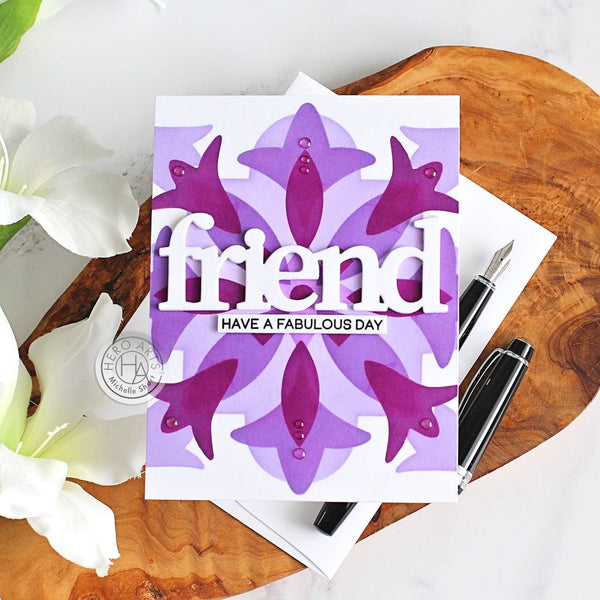 Color Layering Tile Stencils