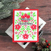 Hero Arts Color Layering Poinsettia Pattern Stencils