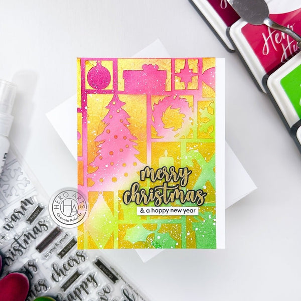 Holiday Assortment Stencil