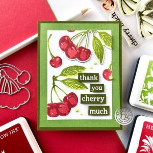 Color Layering Cherries Stamp & Cut