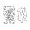 Peonies Bunch Stamp & Cut
