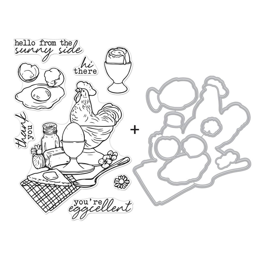 Eggcellent Stamp & Cut