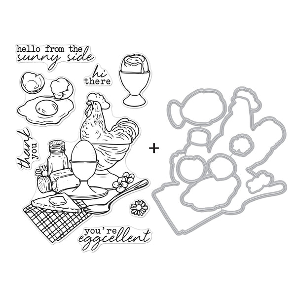 Eggcellent Stamp & Cut