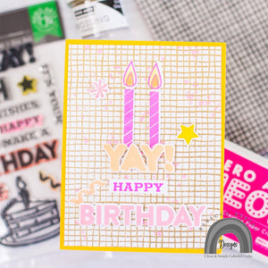 Yay! Birthday Stamp & Cut