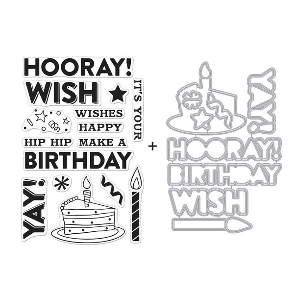 Yay! Birthday Stamp & Cut