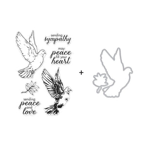 Color Layering Dove Stamp & Cut