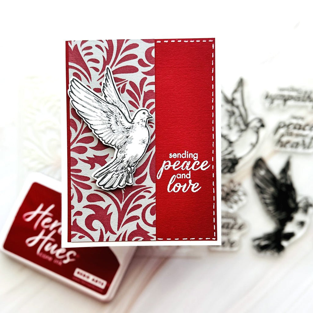 Color Layering Dove Stamp & Cut