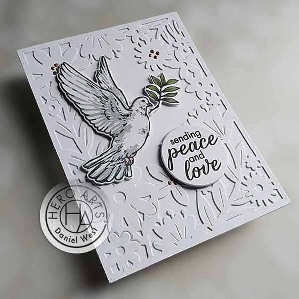 Color Layering Dove Stamp & Cut