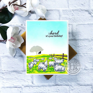 Sheep Herd HeroScape Stamp & Cut