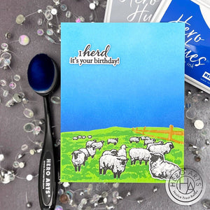 Sheep Herd HeroScape Stamp & Cut