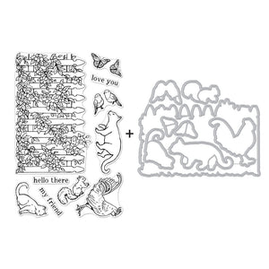 Garden Critters Stamp & Cut