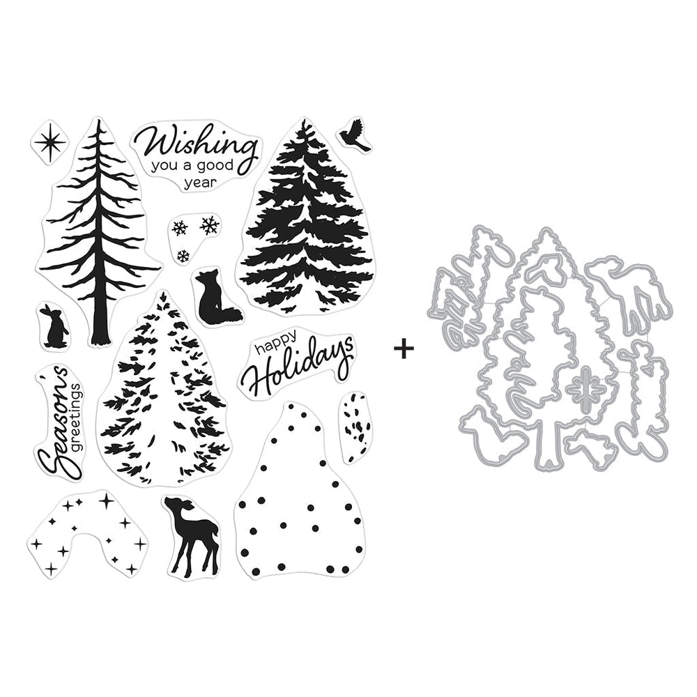 Color Layering Seasonal Tree Bundle
