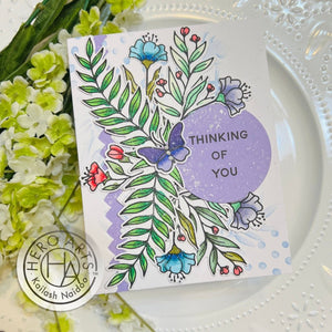 With Sympathy Stamp & Cut