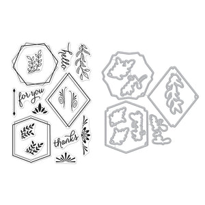Geometric Frames Stamp & Cut