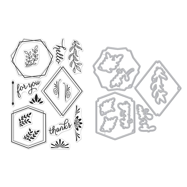 Geometric Frames Stamp & Cut