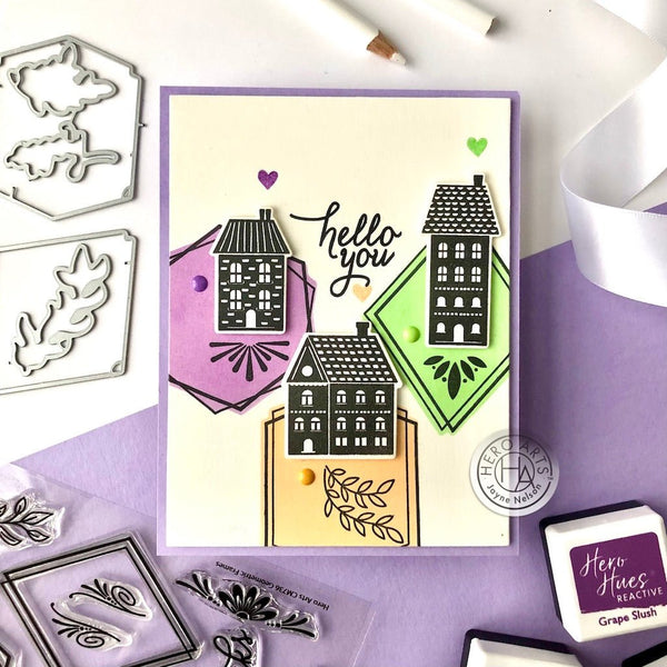 Geometric Frames Stamp & Cut