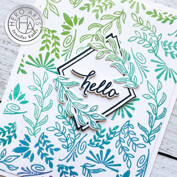 Geometric Frames Stamp & Cut