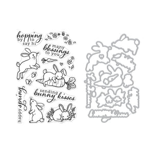 Spring Bunny Stamp & Cut