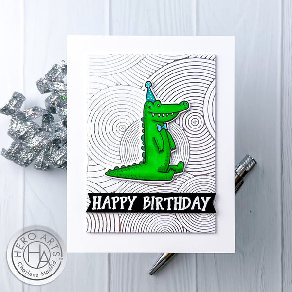 Birthday Animals Stamp & Cut