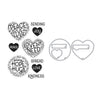 Peace & Love Stamp & Cut