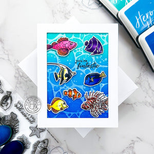 Tropical Fishes Stamp & Cut