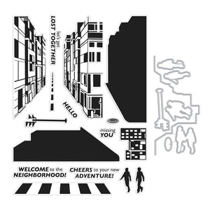 Street-view HeroScape Bundle from Retro Perspectives Collection by Ralph Tyndall